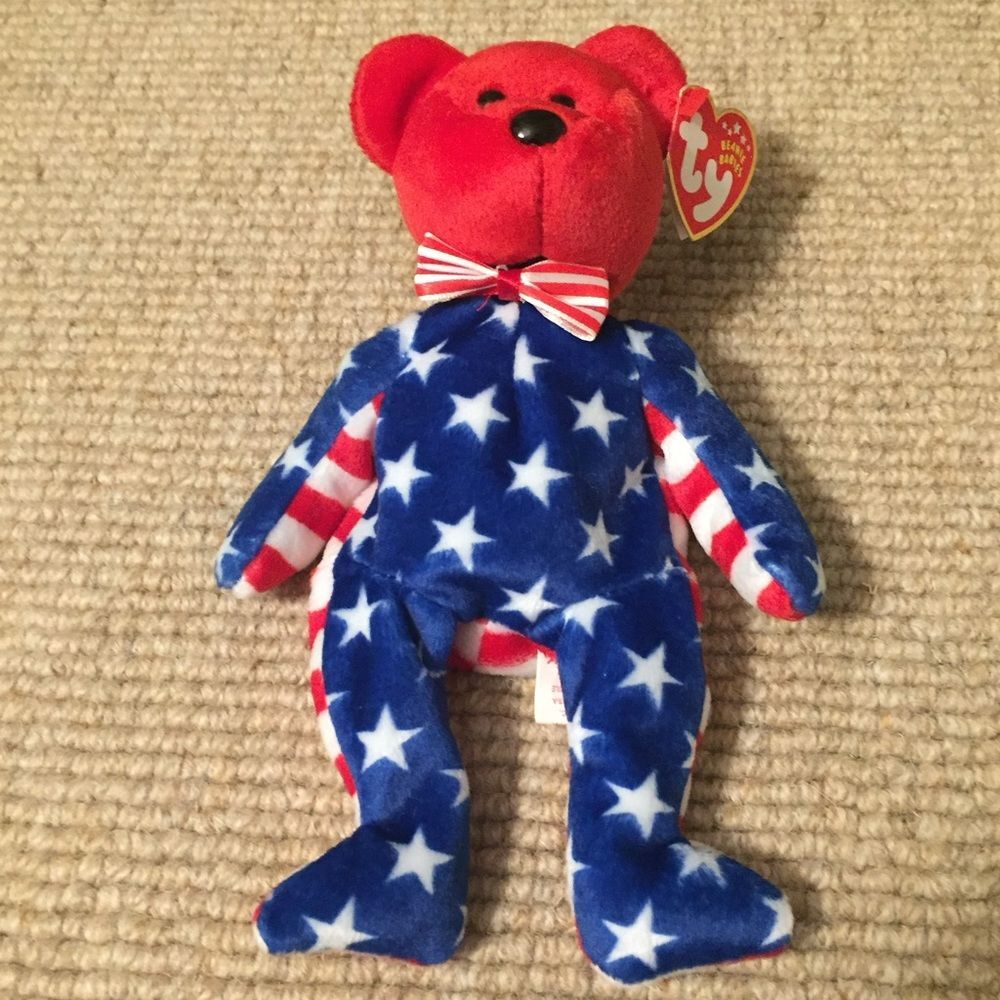 Liberty the Bear Beanie Baby